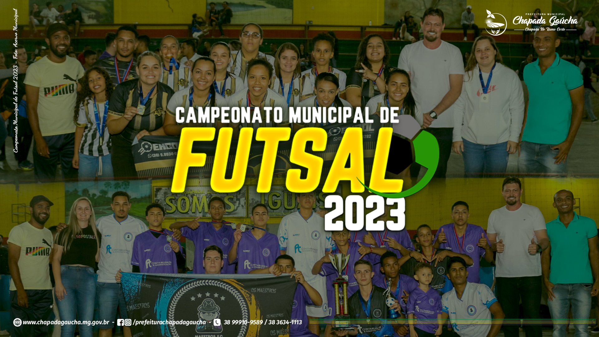 Finais do Campeonato Municipal de Futsal de Chapada