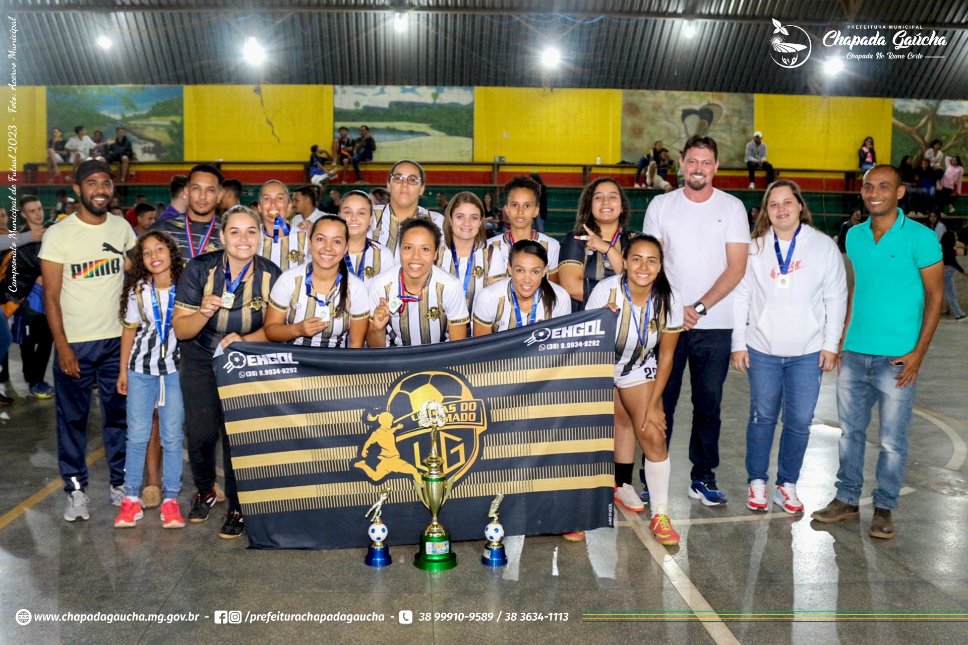 Finais do Campeonato Municipal de Futsal de Chapada 