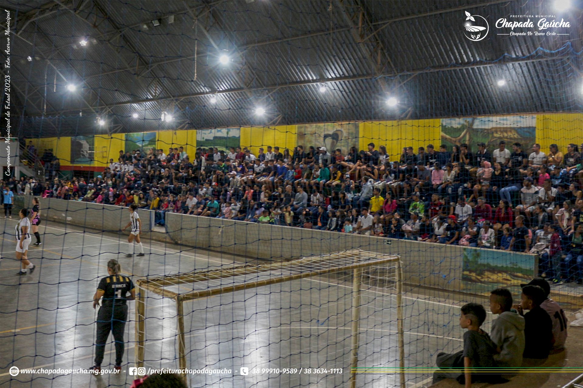 Finais do Campeonato Municipal de Futsal de Chapada 